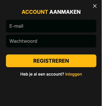 Registration at Kaasino casino